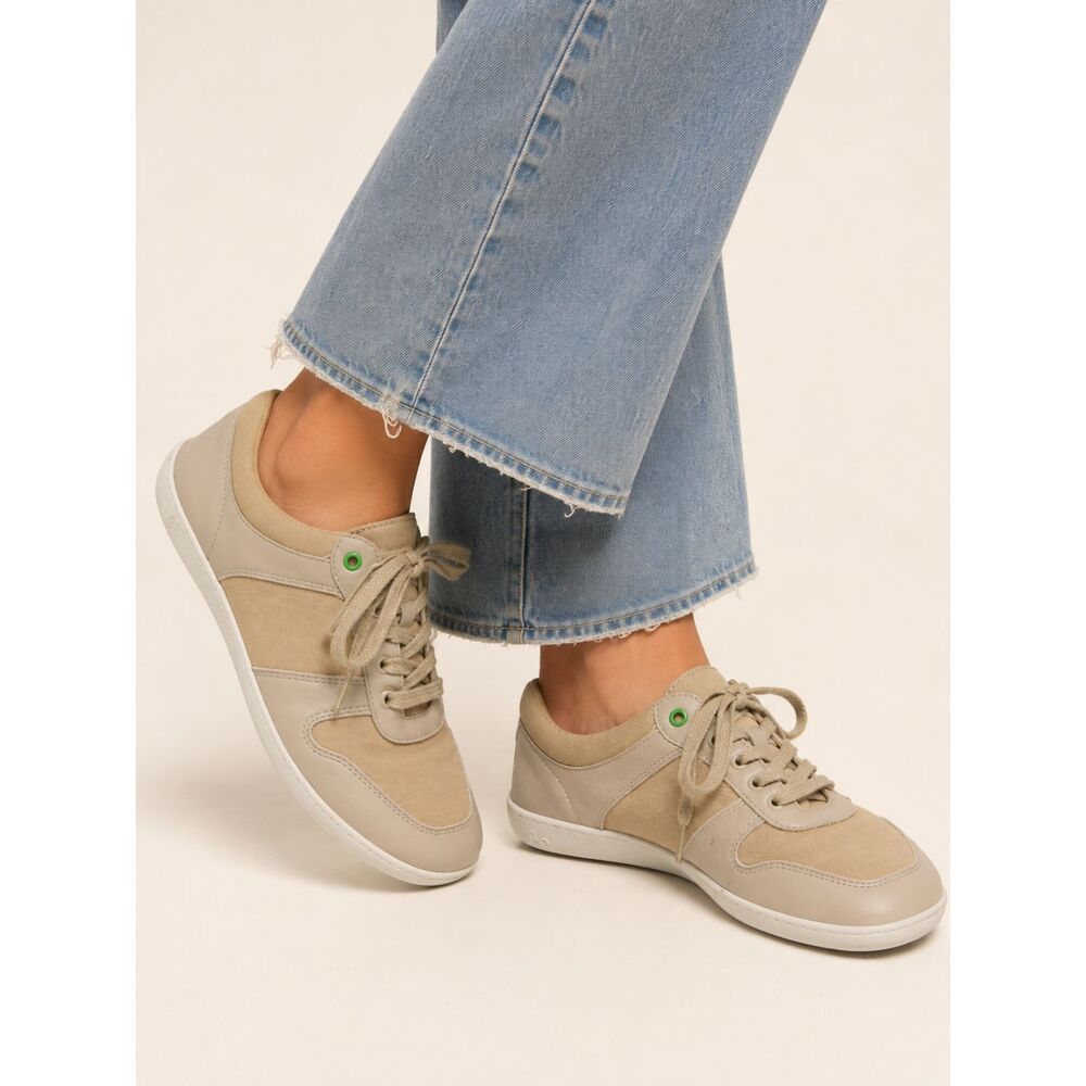 Be Lenka Barefoot Sneakers EU 39 Beige Cream Wide Toe Minimalist Shoes Portugal
